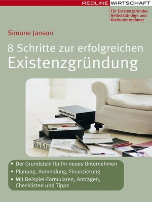 cover image of 8 Schritte zur erfolgreichen Existenzgründung